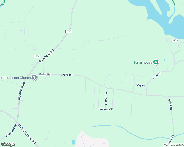 map of restaurants, bars, coffee shops, grocery stores, and more near 5470 Bolick Road in Claremont