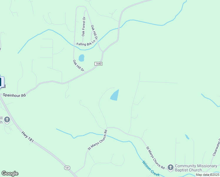 map of restaurants, bars, coffee shops, grocery stores, and more near 1614 Springlake Drive in Morganton