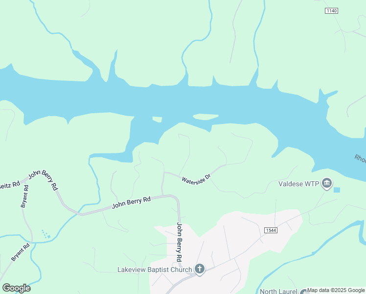 map of restaurants, bars, coffee shops, grocery stores, and more near 3101 Bear Paw Avenue in Valdese