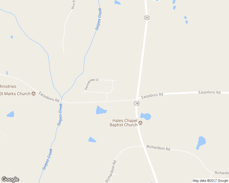 map of restaurants, bars, coffee shops, grocery stores, and more near 40 West Letchworth Drive in Zebulon