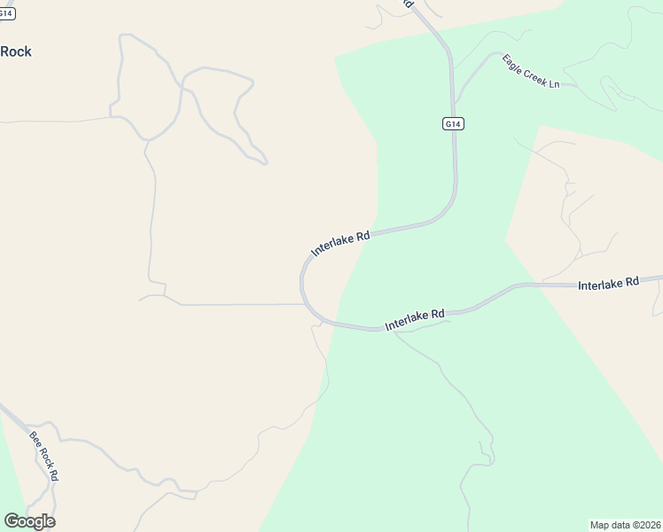 map of restaurants, bars, coffee shops, grocery stores, and more near 3631 Interlake Road in Bradley