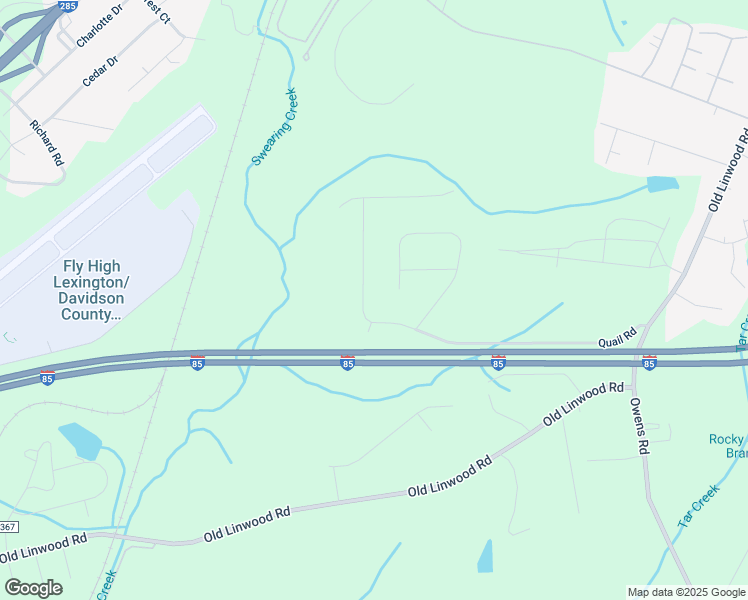 map of restaurants, bars, coffee shops, grocery stores, and more near 860 Quail Road in Lexington