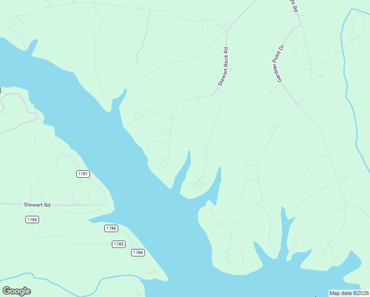 map of restaurants, bars, coffee shops, grocery stores, and more near 543 Stewart Rock Road in Stony Point