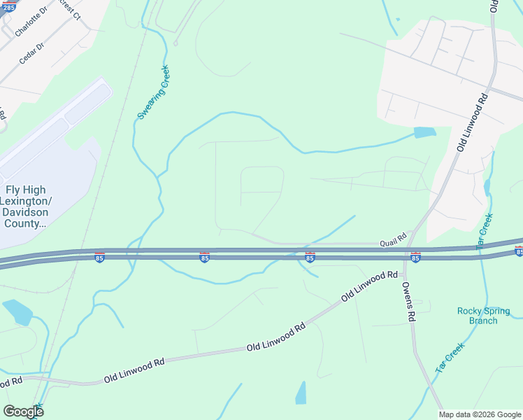 map of restaurants, bars, coffee shops, grocery stores, and more near 153 Heron Road in Lexington