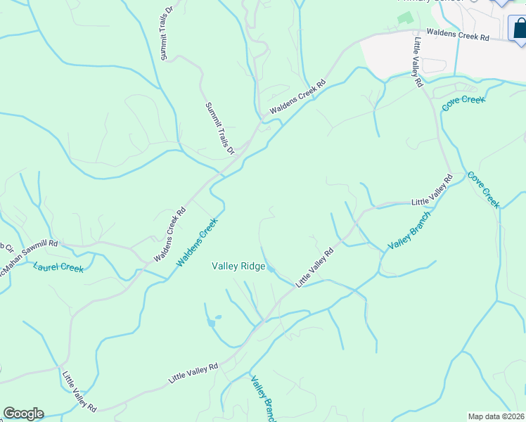 map of restaurants, bars, coffee shops, grocery stores, and more near Goose Creek Resort Drive in Sevierville