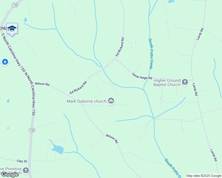 map of restaurants, bars, coffee shops, grocery stores, and more near Hodge Drive in Lexington