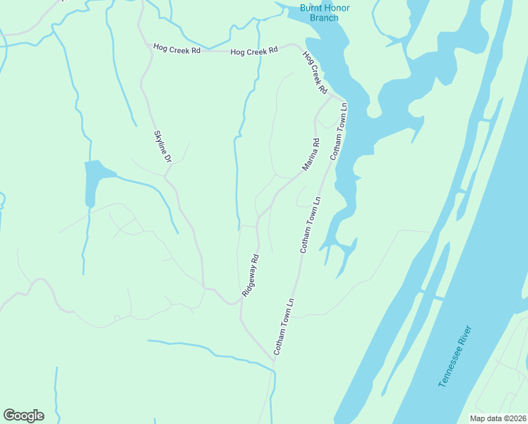 map of restaurants, bars, coffee shops, grocery stores, and more near 2525 Ridgeway Drive in Sugar Tree