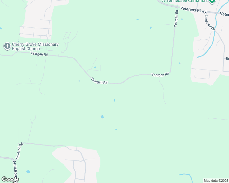 map of restaurants, bars, coffee shops, grocery stores, and more near 3621 Yeargan Road in Murfreesboro