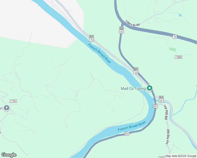 map of restaurants, bars, coffee shops, grocery stores, and more near 329 Cabin Hollow Drive in Marshall