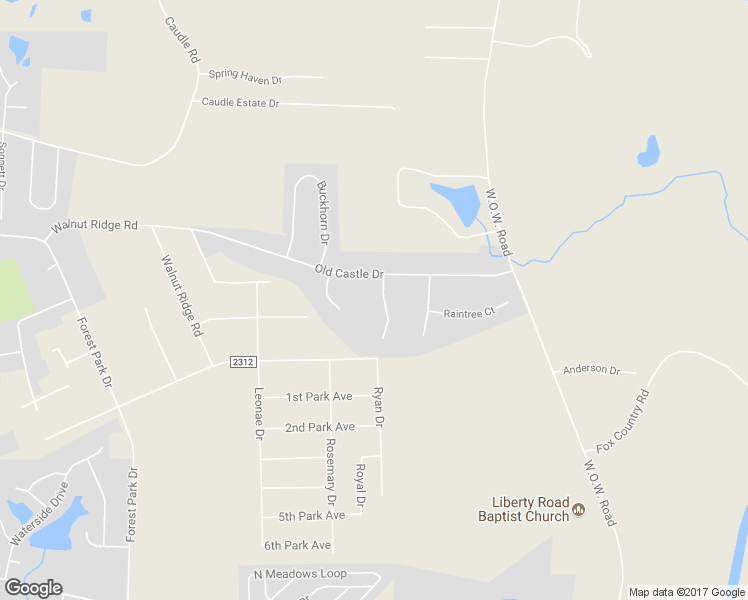 map of restaurants, bars, coffee shops, grocery stores, and more near 2573 Peppertree Ridge Road in Randleman