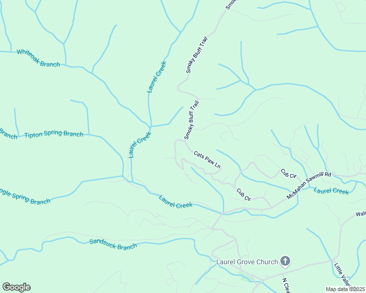 map of restaurants, bars, coffee shops, grocery stores, and more near 2704 Cats Paw Lane in Sevierville