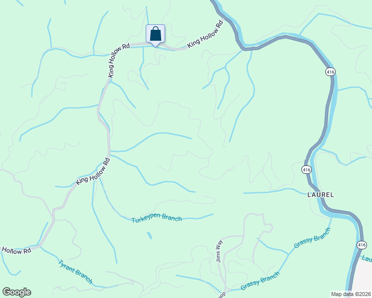 map of restaurants, bars, coffee shops, grocery stores, and more near 2736 Deer Ridge Lane in Sevierville