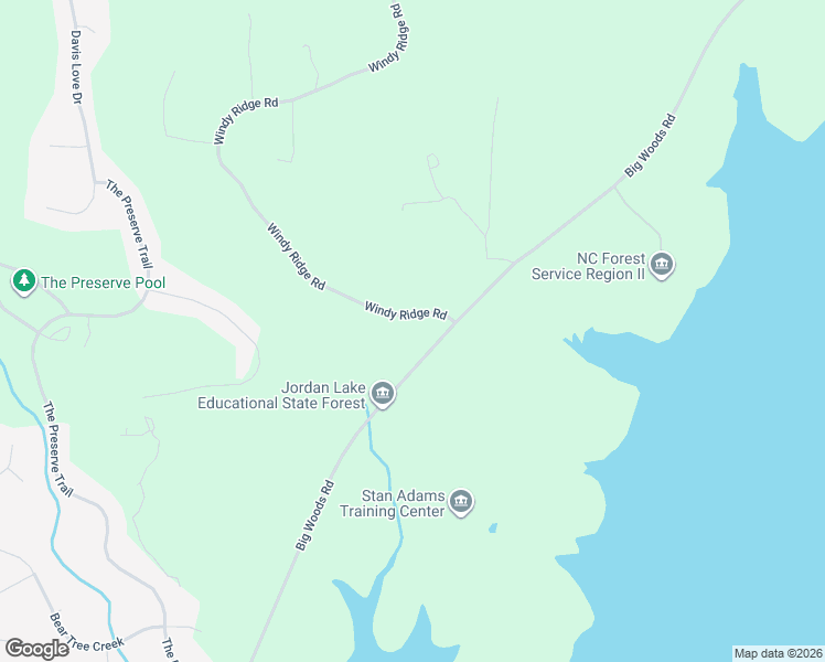 map of restaurants, bars, coffee shops, grocery stores, and more near 125 Windy Ridge Road in Chapel Hill