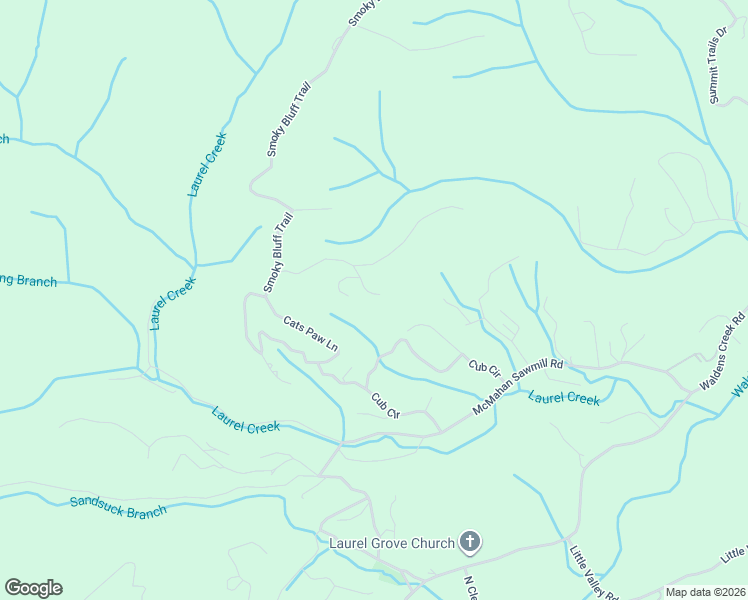 map of restaurants, bars, coffee shops, grocery stores, and more near 2464 Hackberry Drive in Sevierville