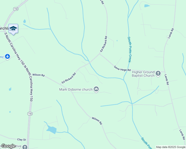 map of restaurants, bars, coffee shops, grocery stores, and more near Hodge Drive in Lexington