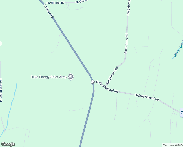 map of restaurants, bars, coffee shops, grocery stores, and more near 5366 North Carolina 16 in Claremont