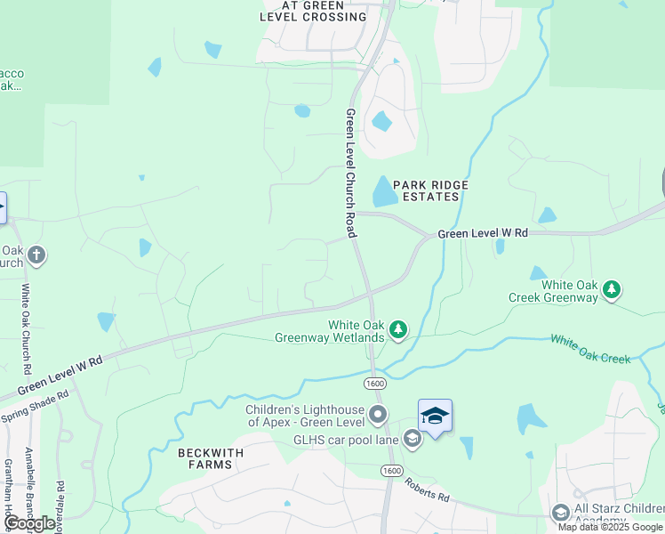map of restaurants, bars, coffee shops, grocery stores, and more near 8428 Broderick Place in Cary