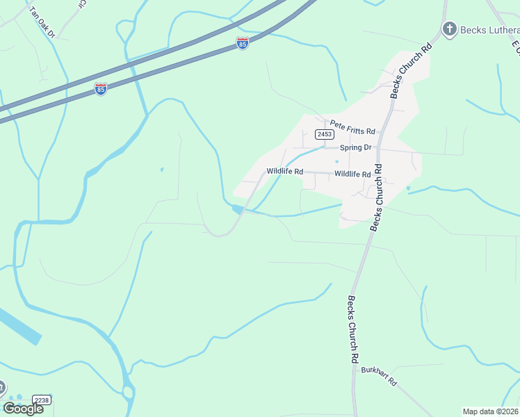 map of restaurants, bars, coffee shops, grocery stores, and more near 625 Wildlife Road in Lexington