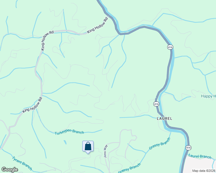 map of restaurants, bars, coffee shops, grocery stores, and more near 4303 Locke Ridge Way in Sevierville