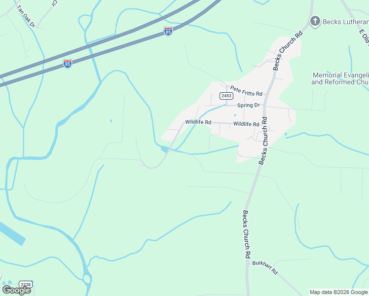 map of restaurants, bars, coffee shops, grocery stores, and more near 625 Wildlife Road in Lexington