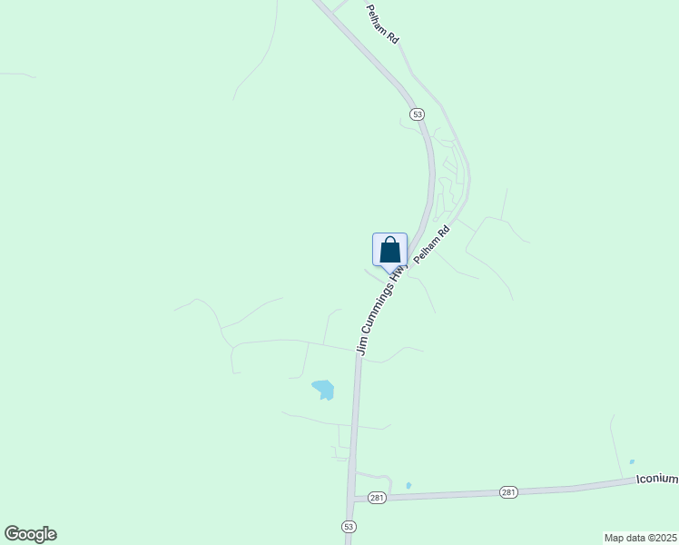 map of restaurants, bars, coffee shops, grocery stores, and more near 3654 Jim Cummings Highway in Woodbury