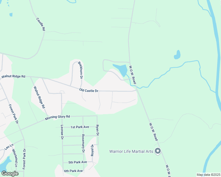 map of restaurants, bars, coffee shops, grocery stores, and more near 741 Old Castle Drive in Randleman