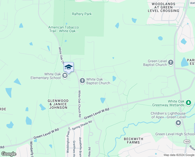 map of restaurants, bars, coffee shops, grocery stores, and more near 309 Chestnut Walk Drive in Apex