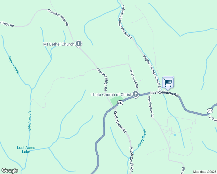 map of restaurants, bars, coffee shops, grocery stores, and more near 4635 Chestnut Ridge Road in Columbia