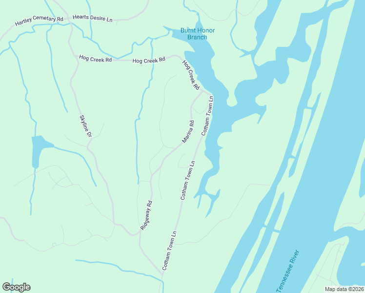 map of restaurants, bars, coffee shops, grocery stores, and more near 2700 Ridgeway Drive in Sugar Tree