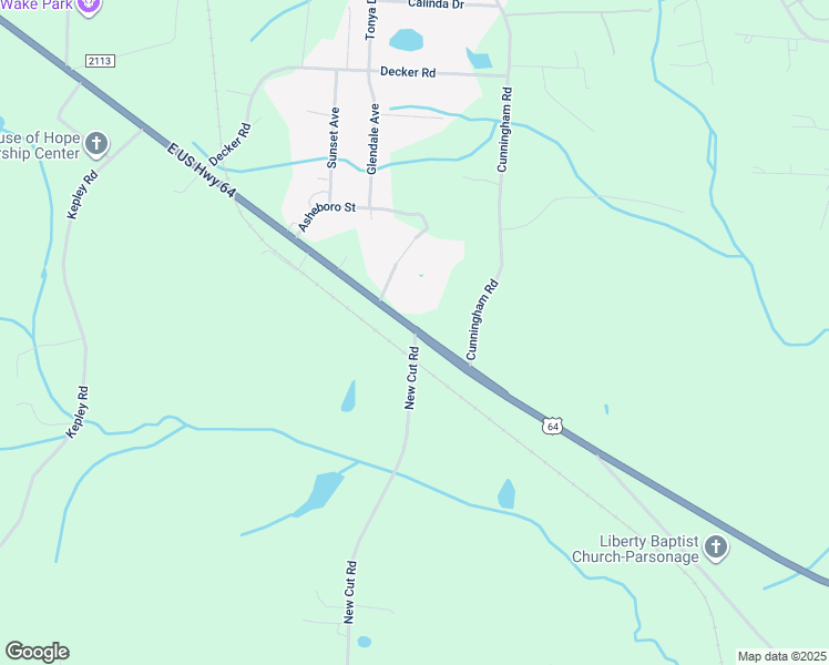 map of restaurants, bars, coffee shops, grocery stores, and more near 100 New Cut Road in Thomasville