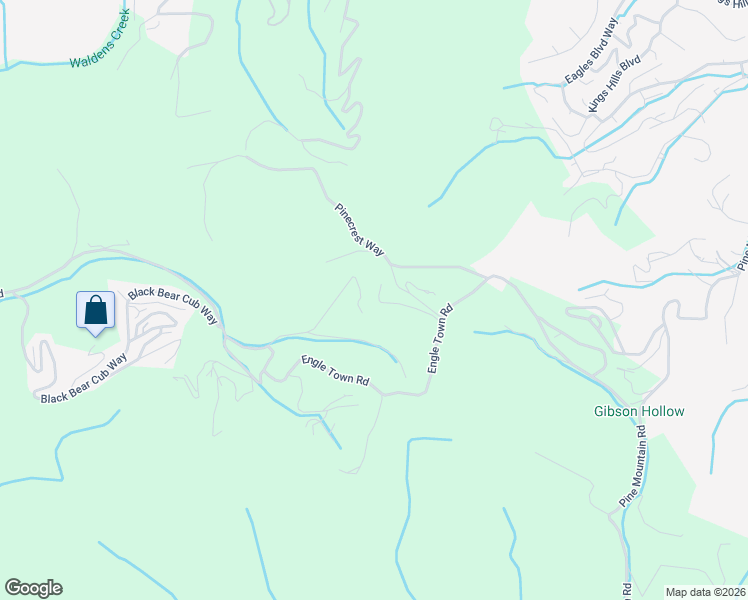 map of restaurants, bars, coffee shops, grocery stores, and more near 936 Falcon View Way in Sevierville