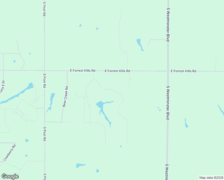 map of restaurants, bars, coffee shops, grocery stores, and more near 6385-6519 East Forrest Hills Road in Guthrie