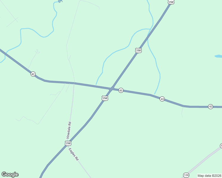 map of restaurants, bars, coffee shops, grocery stores, and more near 44 North Carolina 43 in Pinetops