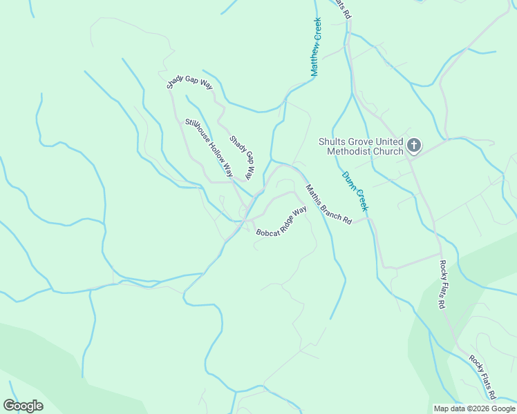 map of restaurants, bars, coffee shops, grocery stores, and more near 468 Bobcat Ridge Way in Cosby
