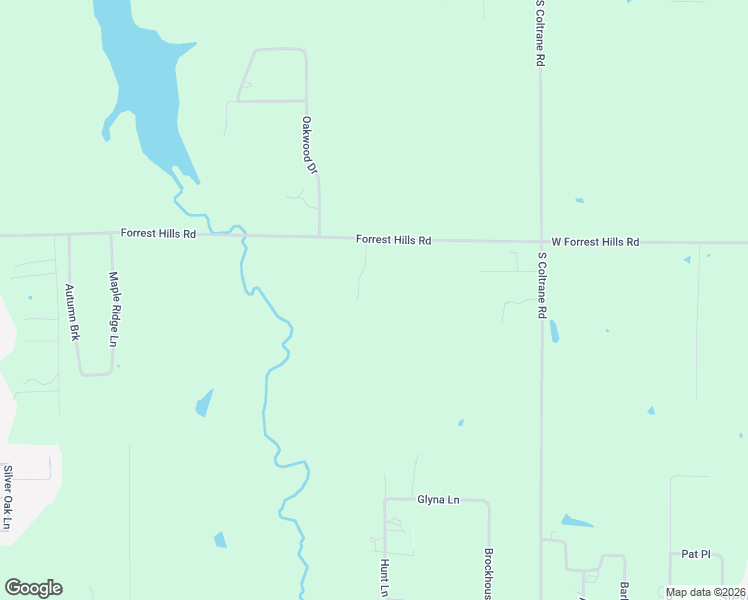 map of restaurants, bars, coffee shops, grocery stores, and more near 2101 Forrest Hills Road in Guthrie