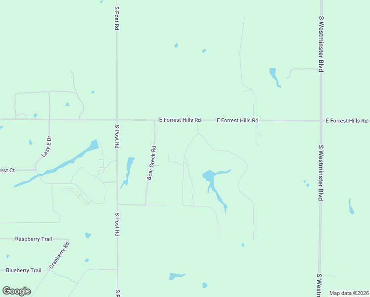 map of restaurants, bars, coffee shops, grocery stores, and more near 6351 East Forrest Hills Road in Guthrie