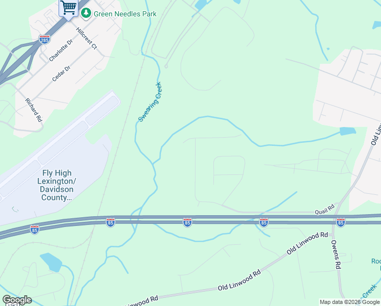 map of restaurants, bars, coffee shops, grocery stores, and more near 1045 Quail Road in Lexington