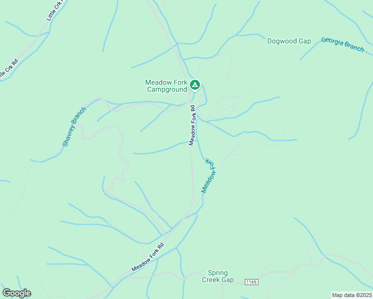 map of restaurants, bars, coffee shops, grocery stores, and more near 6222 Meadow Fork Road in Hot Springs