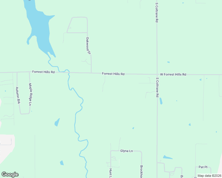 map of restaurants, bars, coffee shops, grocery stores, and more near 2101 Forrest Hills Road in Guthrie