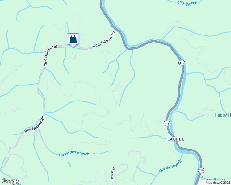 map of restaurants, bars, coffee shops, grocery stores, and more near 4303 Locke Ridge Way in Sevierville