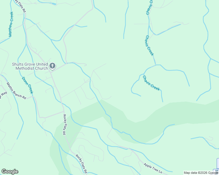 map of restaurants, bars, coffee shops, grocery stores, and more near 5452 Otto Williams Road in Cosby