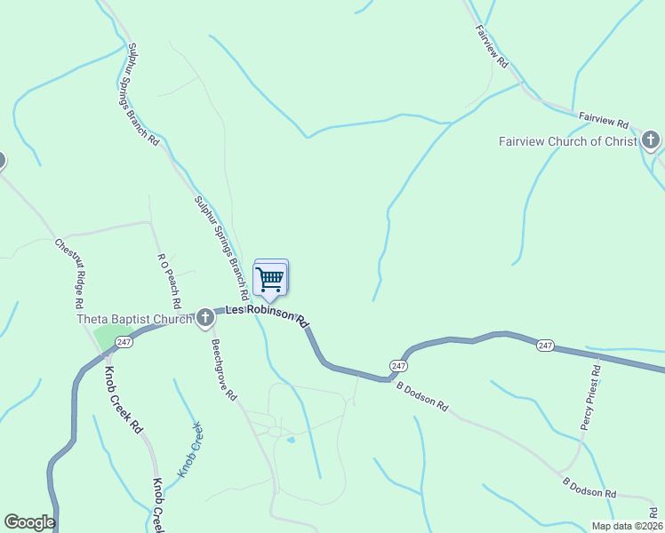 map of restaurants, bars, coffee shops, grocery stores, and more near 2260 Les Robinson Road in Columbia