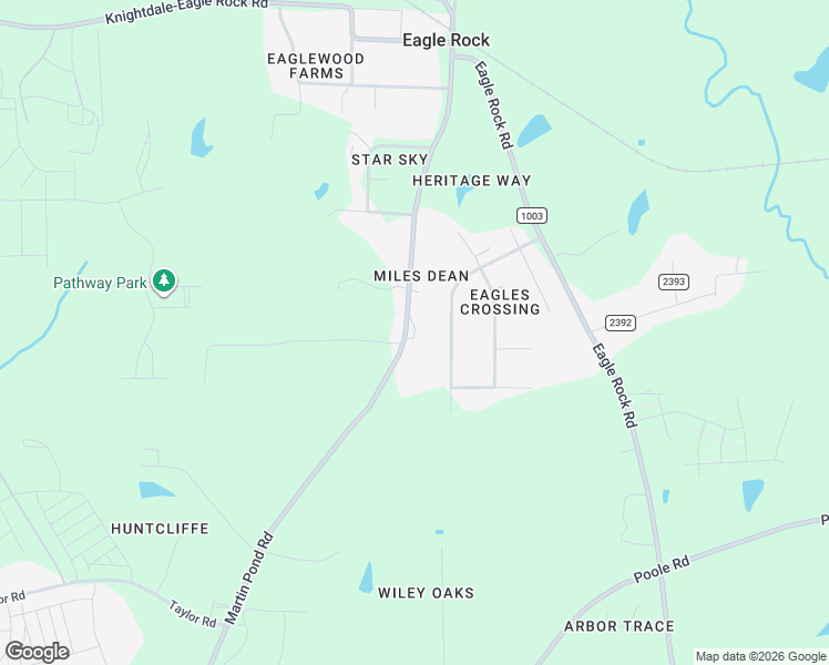 map of restaurants, bars, coffee shops, grocery stores, and more near 1233 Martin Pond Road in Wendell