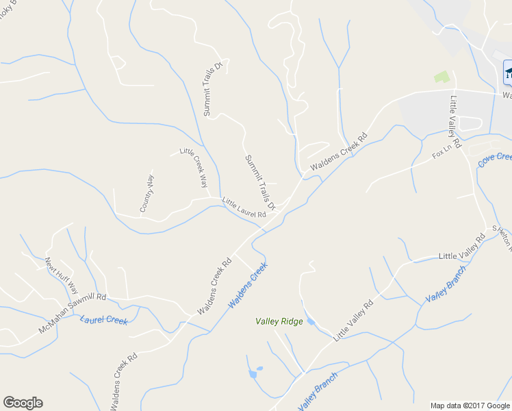 map of restaurants, bars, coffee shops, grocery stores, and more near 2922 Little Laurel Road in Sevierville