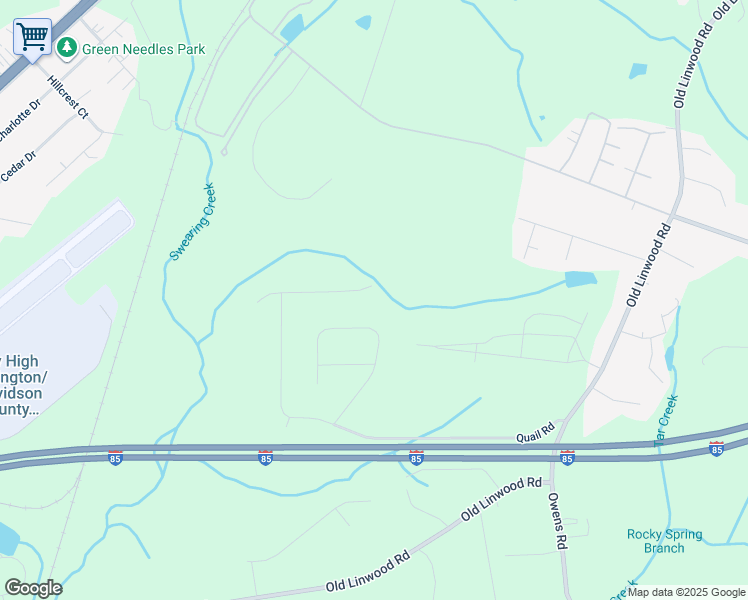 map of restaurants, bars, coffee shops, grocery stores, and more near 374 Osprey Trail in Lexington