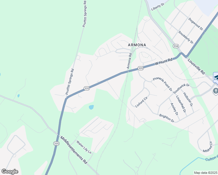 map of restaurants, bars, coffee shops, grocery stores, and more near 1838 Lively Road in Maryville