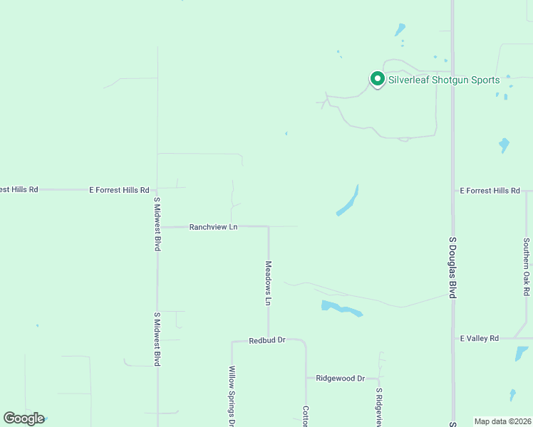 map of restaurants, bars, coffee shops, grocery stores, and more near 9250 Ranchview Court in Guthrie