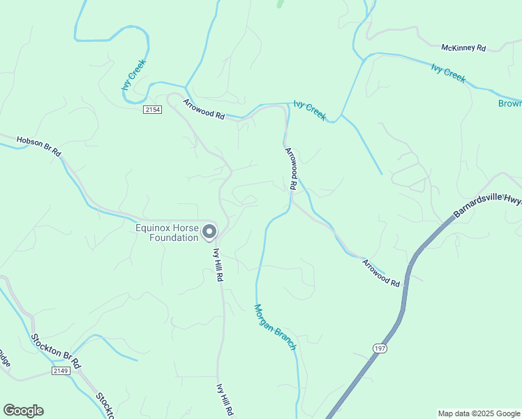 map of restaurants, bars, coffee shops, grocery stores, and more near 2 Ivywood Road in Weaverville