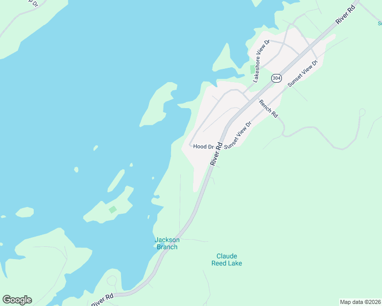 map of restaurants, bars, coffee shops, grocery stores, and more near 140 Boyd Woody Lane in Kingston