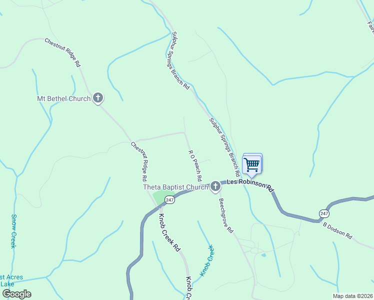 map of restaurants, bars, coffee shops, grocery stores, and more near 3335 R O Peach Road in Columbia